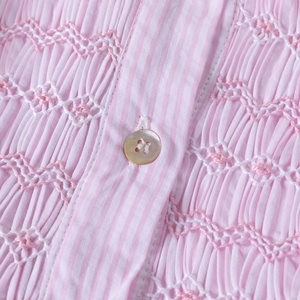 <span class=keywords><strong>Vestido</strong></span> <span class=keywords><strong>de</strong></span> Verano para Niñas Pequeñas, <span class=keywords><strong>de</strong></span> Algodón a Rayas, Transpirable, Largo hasta la Rodilla, Estilo Línea A, para Primera Comunión - Product Image 5