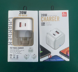 2025 loại mới C 20W <span class=keywords><strong>USB</strong></span> C sạc nhanh cắm cho <span class=keywords><strong>iPhone</strong></span> sạc Adapter anh EU chúng tôi PD QC3.0 <span class=keywords><strong>USB</strong></span> tường sạc - Product Image 6