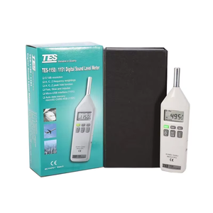 TES-1151 डिजिटल ध्वनि स्तर मीटर 30 से 130 डीबी डीसी/एसी शोर स्तर परीक्षक - Product Image 5
