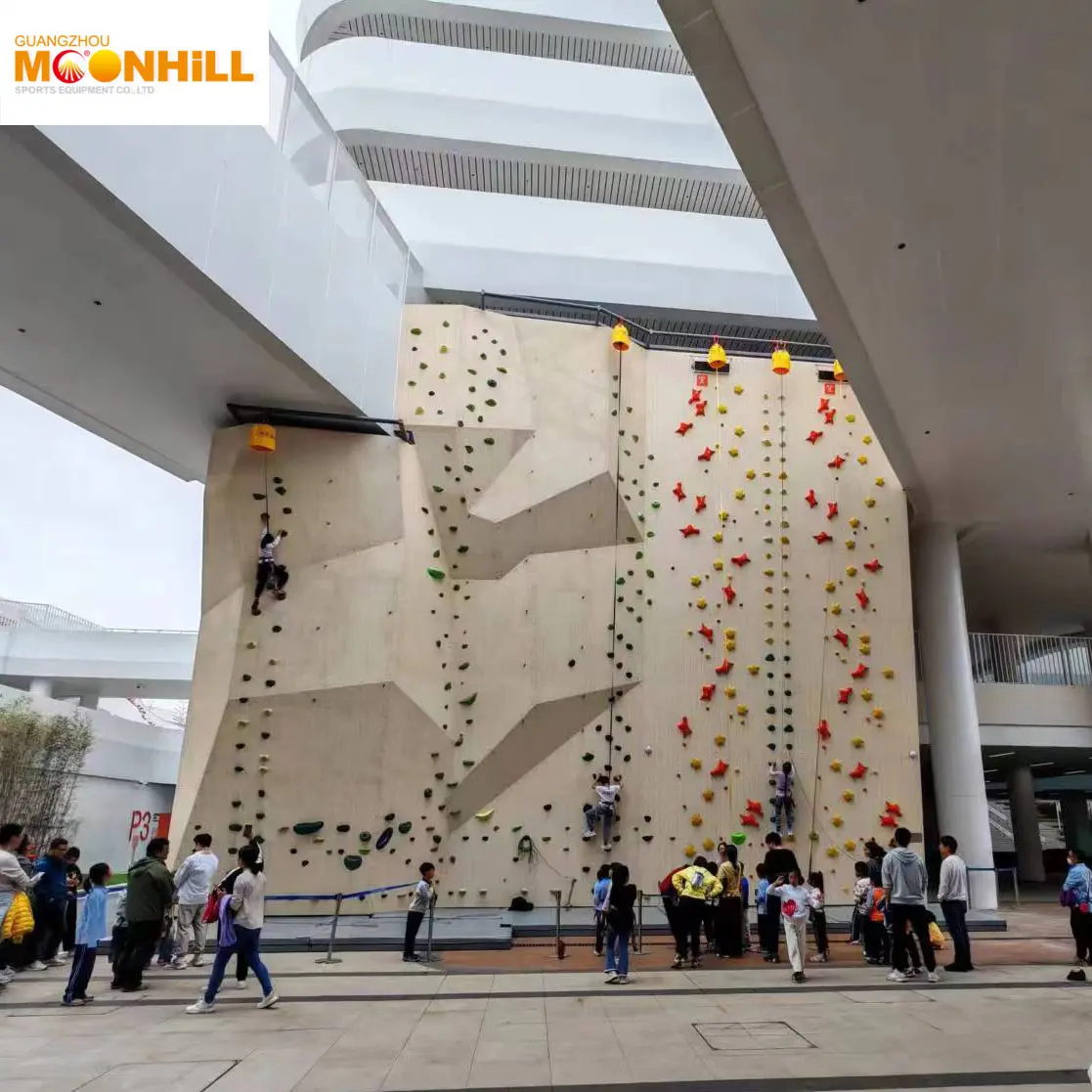 2024 New project removable artificial climbing holds rock climbing wall