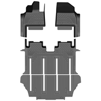 Ventes directes usine, faible MOQ, tapis de voiture 5D en TPE antidérapant, tapis de sol souple en TPE toutes saisons pour BYD Emax9