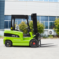 Enerji Tasarruflu 3 Ton Elektrikli Forklift Uzun Çalışma Süreli Kurşun Asitli/Lityum Akülü Forklift Fabrika Kullanımı İçin
