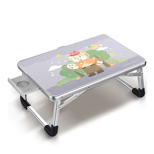 Portable Réglable Mobile Ordinateur Portable Bureau <span class=keywords><strong>Amovible</strong></span> et Pliable Écriture Lecture Manger Petit Déjeuner Stand pour Lit - Product Image 2