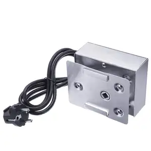 Suporte de aço inoxidável ac rotativo, rotação, motor de churrasco, motor para kit de rotissura