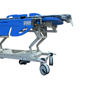 <span class=keywords><strong>Chariot</strong></span> de transfert <span class=keywords><strong>médical</strong></span> de luxe avec garde-corps rotatif - <span class=keywords><strong>Chariot</strong></span> de transport de patients en acier inoxydable <span class=keywords><strong>pour</strong></span> hôpital, clinique, soins à domicile - Product Image 5