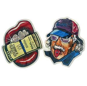 Bolsa de Mylar con Forma Irregular, a Prueba de Olores, de 3.5g, con Holograma y Corte Especial para Alimentos, Disponible en Stock - Product Image 3