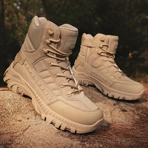 Zapatos de senderismo ligeros para entrenamiento en campo al aire libre, botas de senderismo antideslizantes, zapatos deportivos para hombre, otros zapatos de seguridad para el trabajo. - Product Image 1