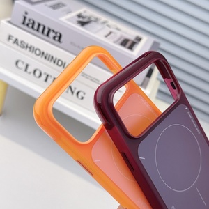 เคสโทรศัพท์มือถือแม่เหล็กแบบด้านคุณภาพสูงสำหรับ iPhone 18 16 17 Pro Max พร้อมปุ่มสัมผัส AI ป้องกันการกระแทกทั้งสี่มุม - Product Image 6
