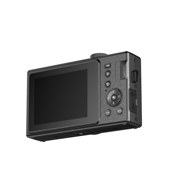 Mirrorless Camera, Portable Mirrorless Camera, 16X Digital, 48MP High-Definition CMOS