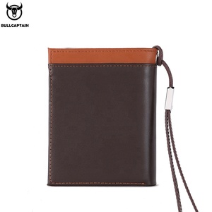 Ví đựng thẻ nam BULLCAPTAIN cao cấp, kiểu dáng cổ điển, tích hợp chức năng chống trộm <span class=keywords><strong>RFID</strong></span>, chất liệu da thật, thời trang, nhỏ gọn. - Product Image 6