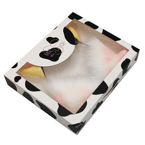 سعر المصنع حامل ربطة رأس مخصص للفتيات صندوق تغليف أكسسوار شعر للفتيات الصغيرات البالغات - Product Image 4