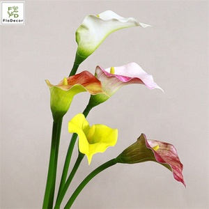 Высокое качество, настоящие прикосновения, Калла, лилия, EVA, искусственные цветы, белые свадебные украшения для дома, реквизит для фотосъемки - Product Image 4