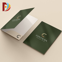 Porte-documents A4 pour le secteur de la santé, avec emplacement pour logo, pour présentations, brochures et documents cliniques professionnels