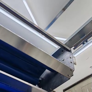 Porte rapide pour entrepôt frigorifique, bonne étanchéité, portes à fermeture éclair rapides pour chambres froides, congélateurs, fournisseur de portes à enroulement rapide - Product Image 6