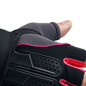 Gants de fitness professionnels haute performance mi-doigts en polyester pour la musculation, respirants, personnalisables pour hommes - Product Image 5