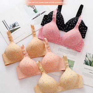 <span class=keywords><strong>Soutien</strong></span>-<span class=keywords><strong>gorge</strong></span> anti-écoulement brillant à trou respirant pour femmes d'âge moyen et âgées, <span class=keywords><strong>grande</strong></span> poitrine, bonnet 3/4 fin et solide, avec perforations respirantes - Product Image 2