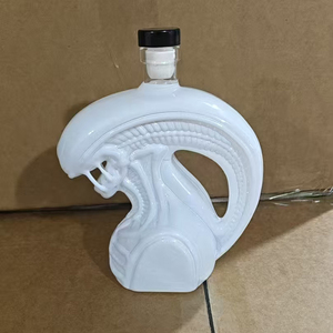 Nuovo Design Decanter per <span class=keywords><strong>Whisky</strong></span> in Vetro Xenomorph, Bottiglia per Vino in Vetro Borosilicato, Decanter per Vino Personalizzato - Product Image 6