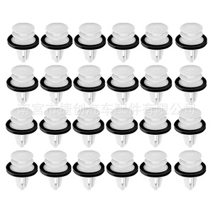 Jiechuang Flat Nail Clip 16x22x17mm Plastic <b>Door</b> <b>Trim</b> Panel Fastener for Tesla Model X S - Product Image 4
