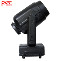 Projecteur à tête mobile étanche IP65 380W, angle de faisceau 1.5-3°, température de couleur 8000K, DMX512, 13 couleurs, 17 gobos, pour scène musicale