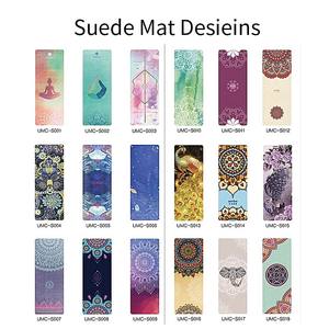 Para Umicca Organic PU Yoga Mat Diseño grueso de viaje con logotipo personalizado Hecho de caucho natural - Product Image 6