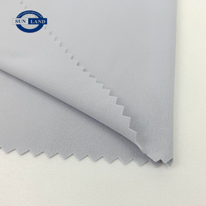 100% Anti UV hilo de poliéster entrelazado ligero suave liso teñido tela elástica para sublimación para abrigos al aire libre trajes ropa - Product Image 6