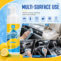 Nettoyant Mousse Multifonctionnel Puissant – Agent de Nettoyage et Détachant pour Intérieur de Voiture et Sièges en Cuir