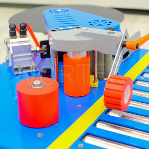 เครื่องปิดขอบแผ่นอัตโนมัติรุ่น ST-70 แบบสองกระบอกสูบ พร้อมฟังก์ชั่นติดกาว สำหรับการผลิต MDF และการปิดขอบแผ่นไม้หลากหลายประเภท - Product Image 5