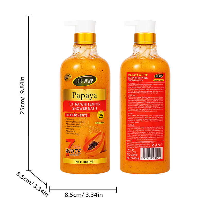 เจลอาบน้ำมะละกอ