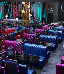 Ensemble de mobilier de <span class=keywords><strong>bar</strong></span> et de club, canapés VIP pour discothèque et <span class=keywords><strong>lounge</strong></span>, canapé KTV, banquette de restaurant sur mesure en forme de U ou en L pour <span class=keywords><strong>bar</strong></span> et maison, Canada - Product Image 5