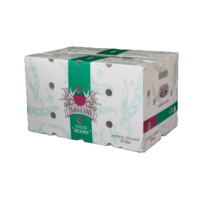 Boîte carrée en plastique PP recyclé pour maïs, légumes, fruits, fruits de mer, emballage alimentaire et chimique, avec revêtement UV, personnalisable et remplaçable