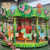 Manège de fête foraine extérieur Nova Rides avec lumières LED, attraction commerciale, mini-manège extérieur pour enfants