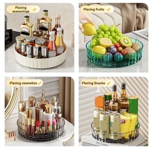 Vendita Calda: Organizzatore Girevole Antiscivolo a Singolo Strato per Cucina, <span class=keywords><strong>Portaspezie</strong></span> <span class=keywords><strong>Rotante</strong></span> a 360 Gradi - Product Image 4