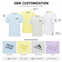 T-shirt Homme Personnalisé avec Logo, Col Rond, Manches Courtes, Grammage Lourd 340g, Séchage Rapide, Écologique, Respirant, Coupe Classique, Vente en Gros