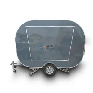 OEM Hamburger Fried Chicken Food Truck Special Shape Fast Food Trailer Hot Dog Ice cream Food Cart with Cooking Equipments