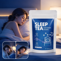 Sachets de tisane aux herbes de datte rouge et de Poria, sans caféine, pour la nuit, mélange naturel, marque privée, vente en gros OEM en vrac