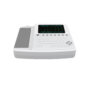 JZ-TEC1201 <b>12</b> Lead <b>12</b> Channel Portable Handheld EKG/ECG Machine CE Certified Class II Built-in Battery 1000Hz Sampling Rate - Product Image 2