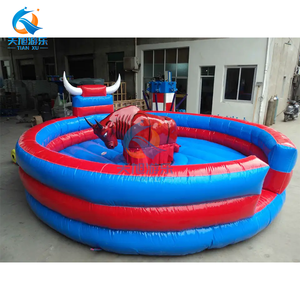 Thiết kế mới ngoài trời Inflatable cơ khí Bull đi xe vui vẻ công bằng thu hút cho người lớn công viên Rodeo đồ chơi bơm hơi để bán - Product Image 6