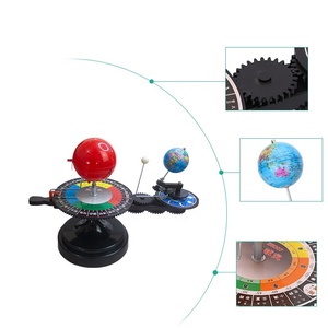 Modèle de trois sphères, globes, boules, soleil, terre, lune - Product Image 3