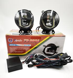 3-IN-1 Fonctions Auto <span class=keywords><strong>LED</strong></span> DRL Pour Peugeot <span class=keywords><strong>207</strong></span> 2009 - 2012 2013 Feux Diurnes Projecteur de Voiture Feu Antibrouillard Avec Signal Jaune - Product Image 6