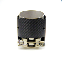 Embout d'échappement en fibre de carbone mate de haute qualité pour BMW F80 F82 F83 F84 F87 M2 M3 M4 M Performance SUS304