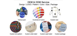 Logotipo personalizado Vintage Deportes Streetwear Boxy Cuello redondo Top de punto Jersey Suéter Algodón de gran tamaño Fútbol Jersey Suéter - Product Image 6