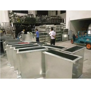 Conducto de Aire Rectangular Galvanizado sin Humo para Edificios de Oficinas, Longitud Personalizada, Montado en el Suelo, Fabricado en Vietnam - Product Image 5