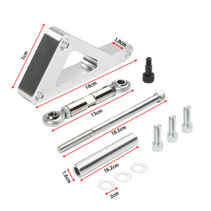 Xuzhong Sbc Alternator <b>Bracket</b> Long Water Pump Kit For Chevrolet Sbc 350 Small Engine Aluminum Iron Material - Product Image 2