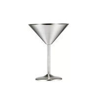 Gobelet en acier inoxydable de 200 ml style Ins, créatif, pour restaurant, plateau à snacks, noix, poulet frit, martini, margarita, pour fêtes