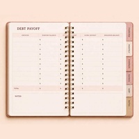 Yihe FB TK Nouveau Planificateur Hebdomadaire A5 avec Impression sur Papier et Reliure Spirale, Options de Cadeaux de Noël/Mariage Disponibles