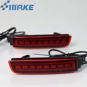 Luz Trasera LED para Parachoques Trasero de Coche, Reflector de Freno Trasero para <span class=keywords><strong>Nissan</strong></span>/Sentra/<span class=keywords><strong>Juke</strong></span>/Murano/Quest/Terra, Luz Antiniebla Trasera DRL - Product Image 4