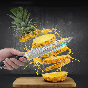 18ピースプレミアム高炭素ステンレス鋼キッチンホビーシェフのクッキングナイフブロックセット - Product Image 3