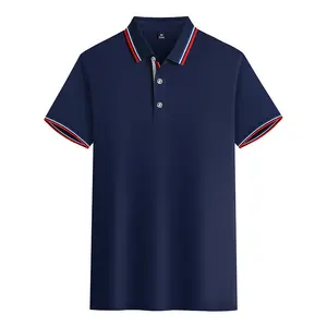 Benutzer definiertes Logo Design Work Team Lässige Baumwolle Sport Golf Polo Shirts für Männer
