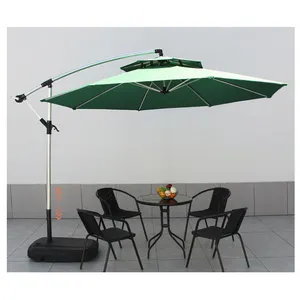 Hot Deals Umbrellas With Light Wholesale Factory Outdoor Beach Garden Parasols Big Size Sun Patio Umbrellas With Light