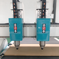 Machine de gravure sur bois CNC à double tête 1325 haute vitesse pour la sculpture sur bois et le traitement des meubles
